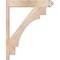 Ekena Millwork Merced Arts & Crafts Smooth Outlooker, Douglas Fir, 5 1/2"W x 26"D x 32"H OUT06X26X32MRC03SDF - alternate 2